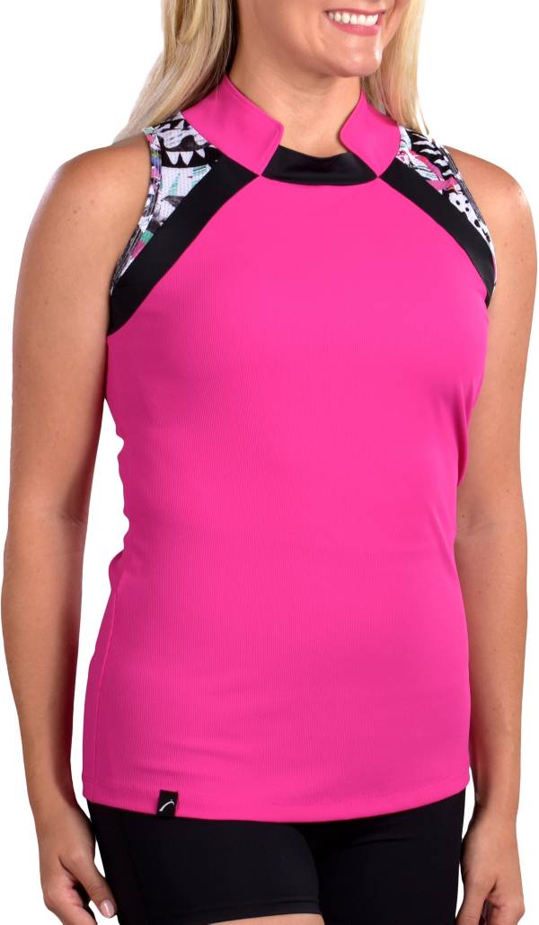 ladies sleeveless golf tops uk