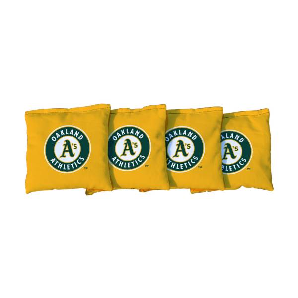 Official Oakland Athletics Cornhole Sets, Bean Bags, Bag Toss, A's  Tailgating Games