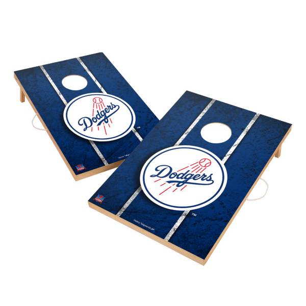 Victory Tailgate Los Angeles Dodgers 2' x 3' Solid Wood Cornhole