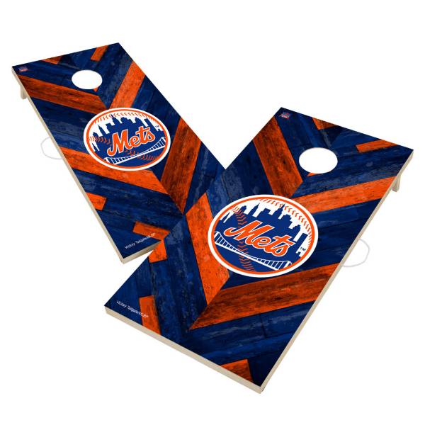 Victory Tailgate New York Mets 2' x 4' Solid Wood Cornhole Boards product image