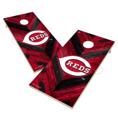 sorry, Victory Tailgate Cincinnati Reds 2' x 4' Solid Wood Cornhole Boards is currently out of stock