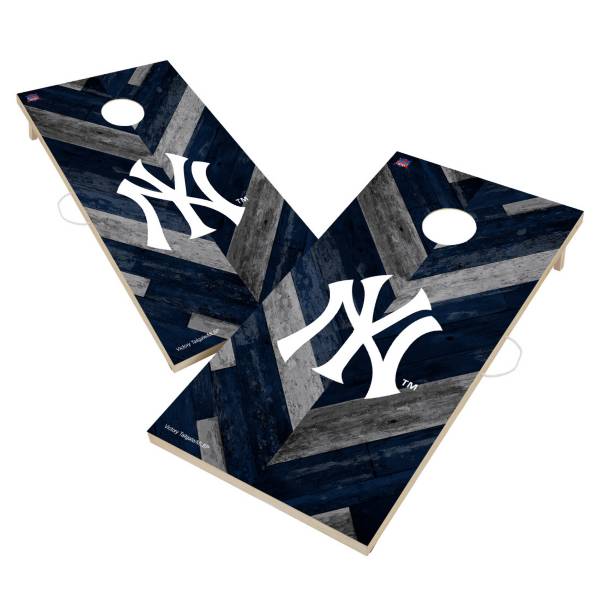 Victory Tailgate New York Yankees 2' x 4' Solid Wood Cornhole Boards product image