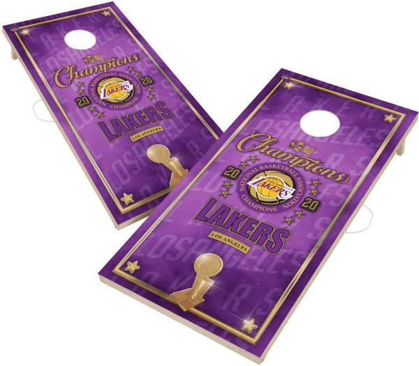 Victory Tailgate Los Angeles Lakers 2' x 4' Cornhole Boards product image