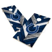 INDIANAPOLIS COLTS 4 Cornhole Bags Bean Toss Print 2 Sides 