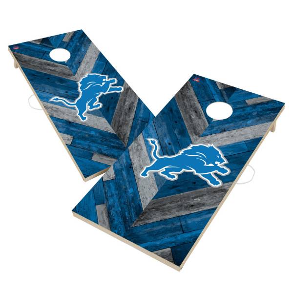 detroit lions cornhole bags