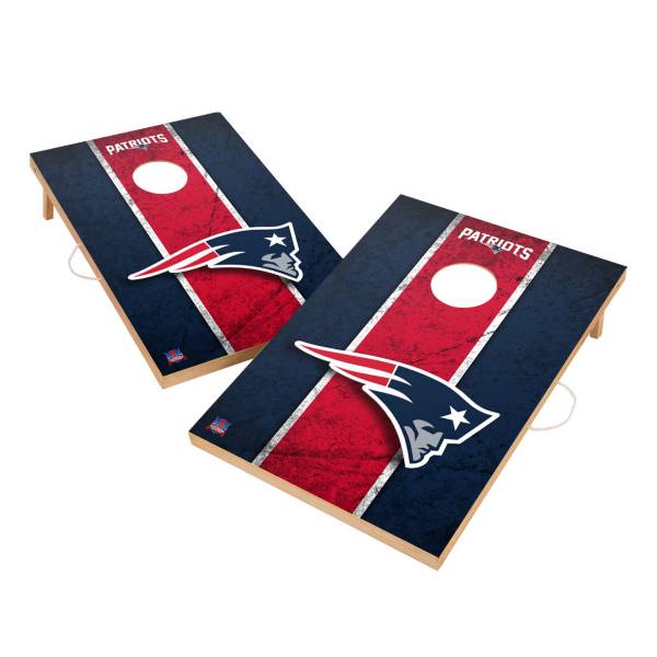 Victory Tailgate New England Patriots 2' x 3' Solid Wood Cornhole Boards product image