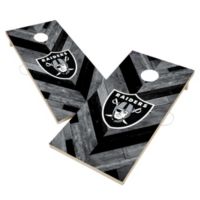 Dick's Sporting Goods Wild Sports Las Vegas Raiders Grey Wood Tailgate Toss