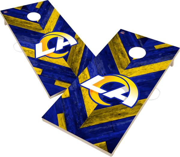 Victory Tailgate Los Angeles Rams 2' x 4' Solid Wood Cornhole Boards product image