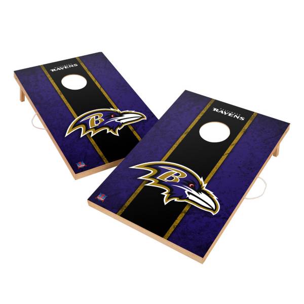Victory Tailgate Baltimore Ravens 2' x 3' Solid Wood Cornhole Boards product image