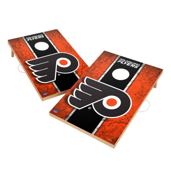 Victory Tailgate Philadelphia Flyers 2' x 3' Solid Wood Cornhole Boards product image
