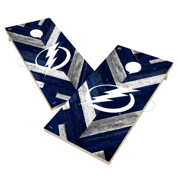 Victory Tailgate Tampa Bay Lightning 2' x 4' Solid Wood Cornhole Boards product image