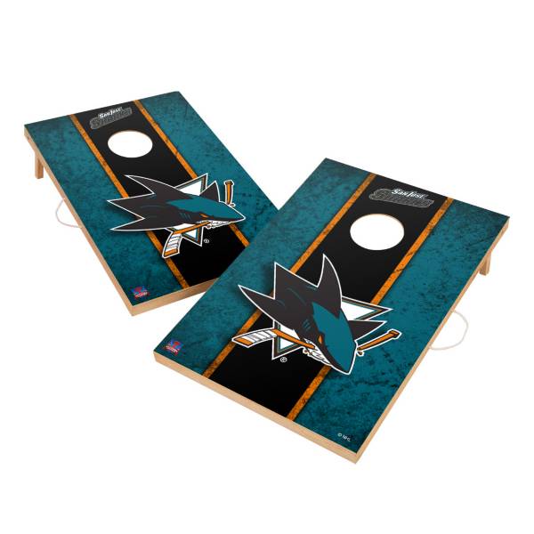 Victory Tailgate San Jose Sharks 2' x 3' Solid Wood Cornhole Boards product image