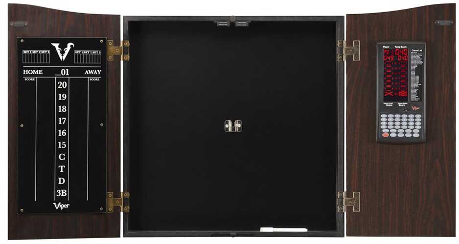 Viper Vault Deluxe Dartboard Cabinet product image
