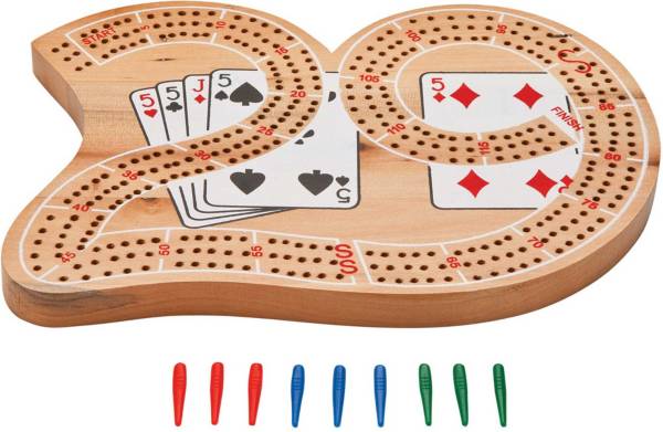 Mainstreet Classics Wooden Cribbage Board