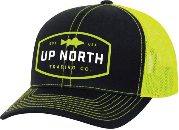 Up North Trading Company Men's Walleye Snapback Trucker Hat