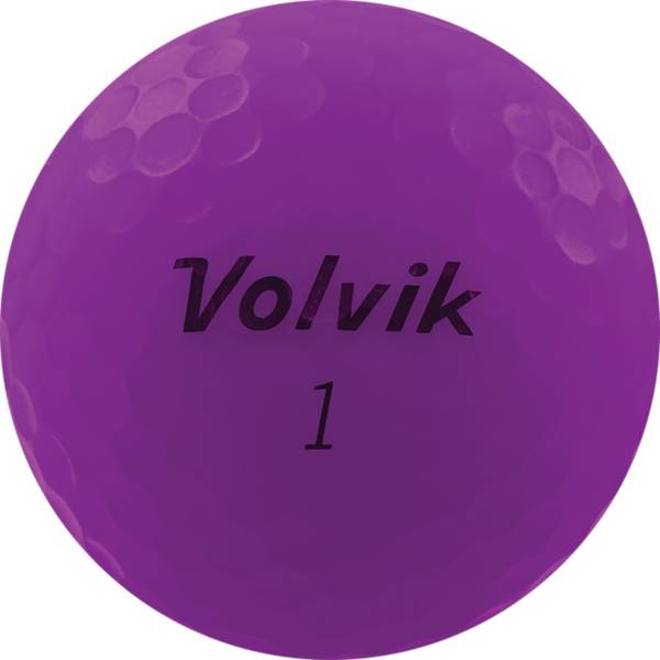 Volvik Vivid Matte Purple Golf Balls Dick S Sporting Goods