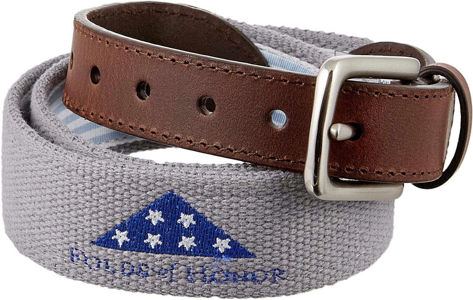 walter hagen men's canvas printed golf belt