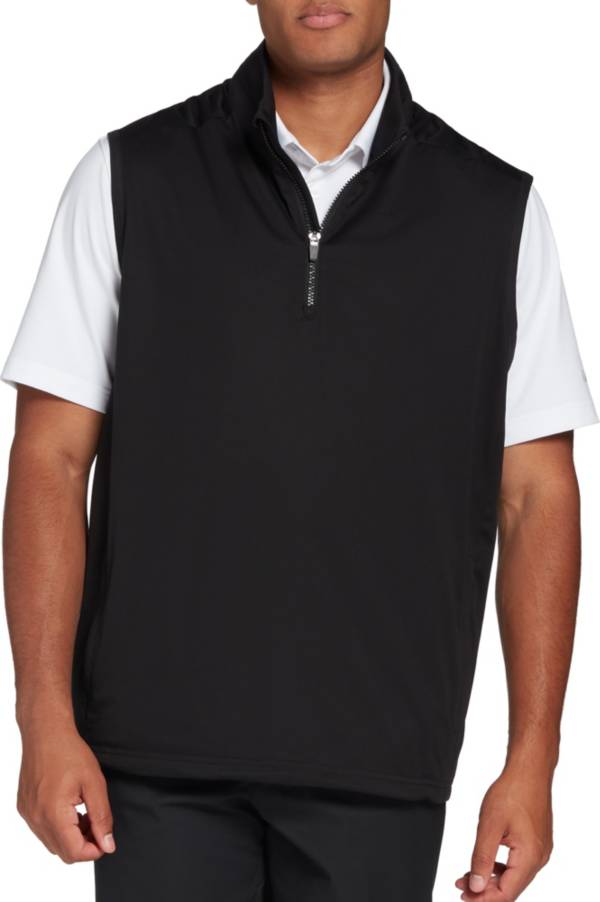 Walter Hagen Men's Mixed Media Golf Vest