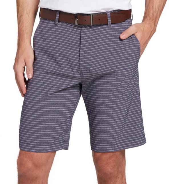 Walter Hagen Men's Perfect 11 Faded Stripe 10" Golf Shorts