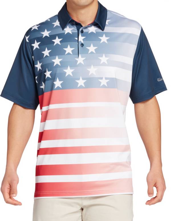 Walter Hagen Men's Perfect 11 Americana Colorblock Golf Polo DICK'S