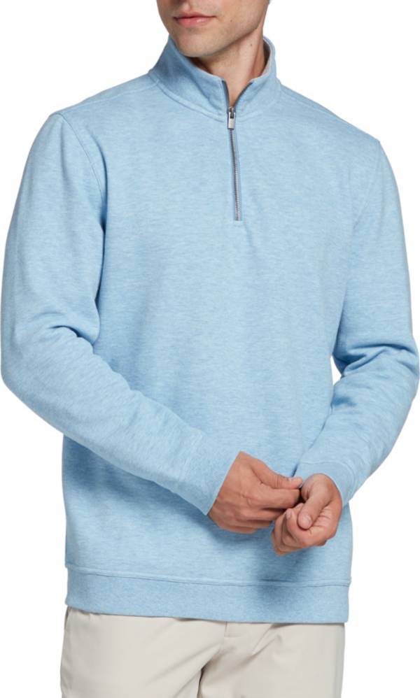 Walter Hagen Men's P11 Pique Midweight 1/4 Zip Pullover