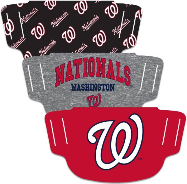 Wincraft Washington Nationals Face Mask – 3-Pack