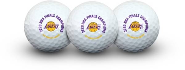 WinCraft Los Angeles Lakers 2020 NBA Finals Champions Golf Balls product image