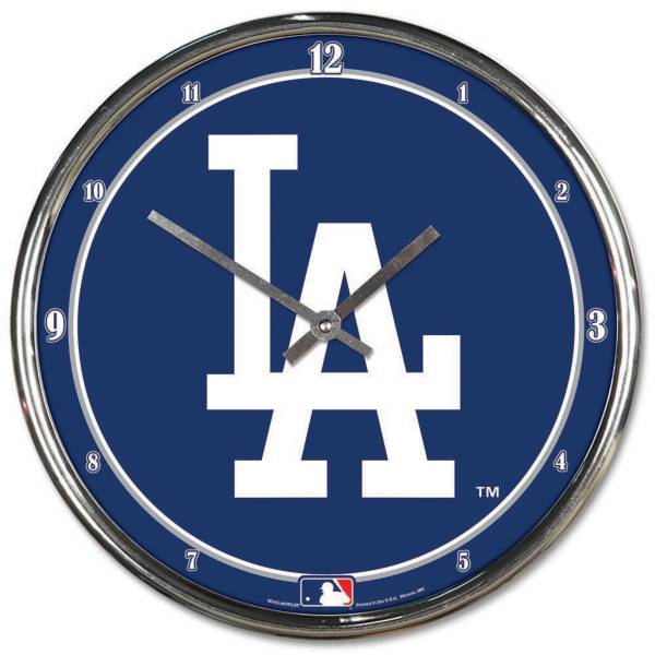 WinCraft Los Angeles Dodgers Chrome Clock