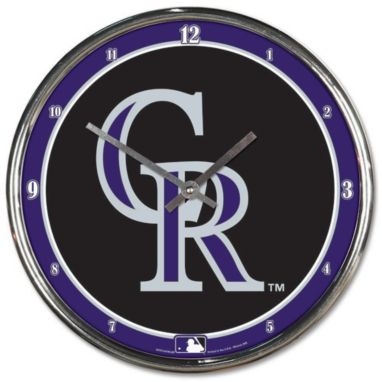 sorry, WinCraft Colorado Rockies Chrome Clock is currently out of stock