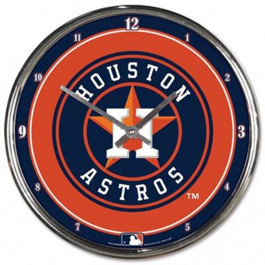 sorry, WinCraft Houston Astros Chrome Clock is currently out of stock
