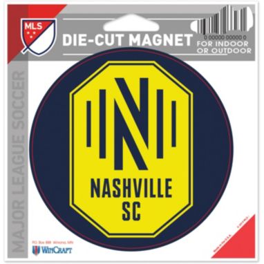 sorry, WinCraft Nashville SC Die-Cut Magnet is currently out of stock