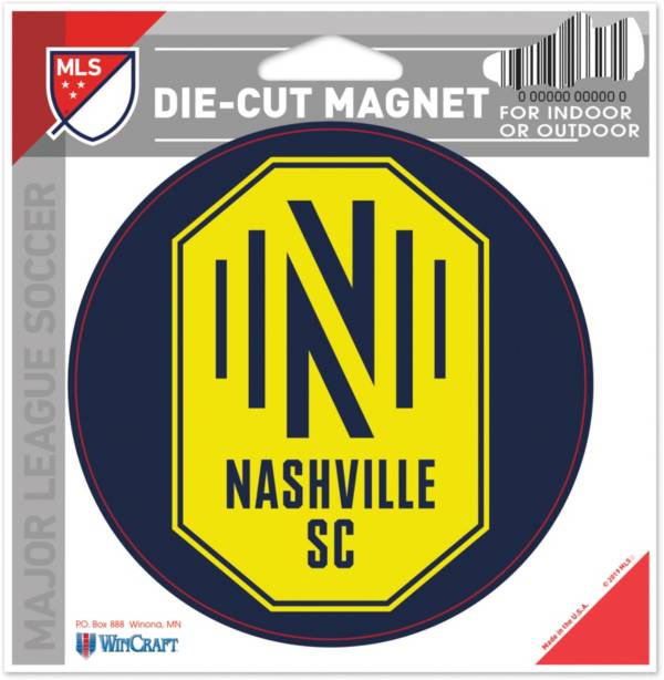 WinCraft Nashville SC Die-Cut Magnet