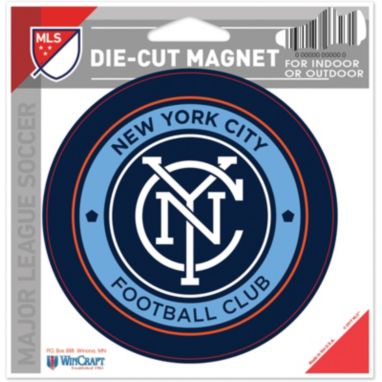 sorry, WinCraft New York City FC Die-Cut Magnet is currently out of stock