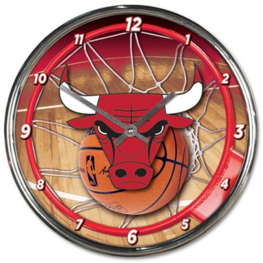 sorry, WinCraft Chicago Bulls Chrome Clock is currently out of stock