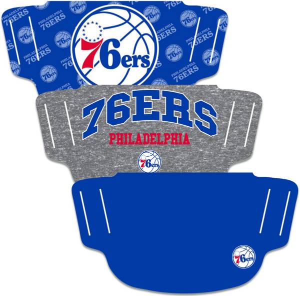 Wincraft Philadelphia 76ers Face Coverings – 3-Pack