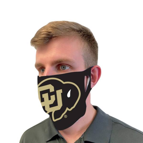 Wincraft Adult Colorado Buffaloes Black Face Mask