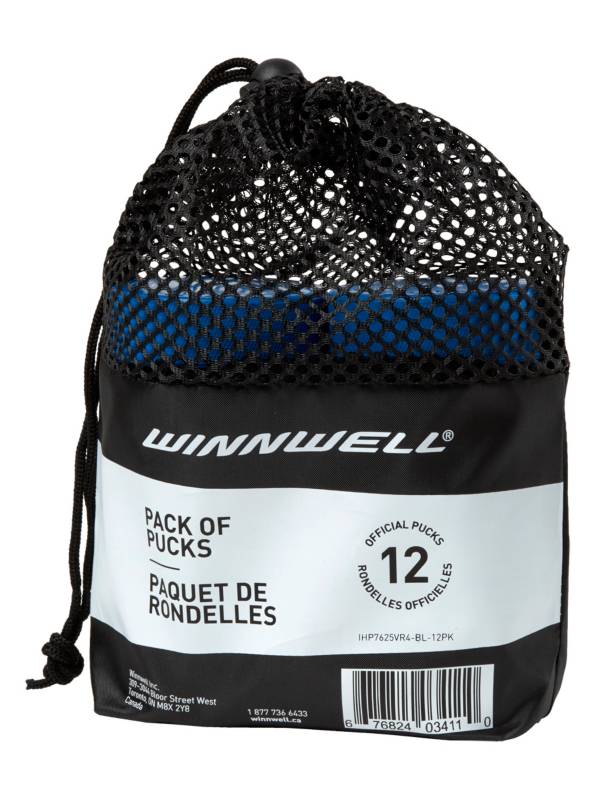 Winnwell Light Ice Hockey Pucks - 12 Pack product image