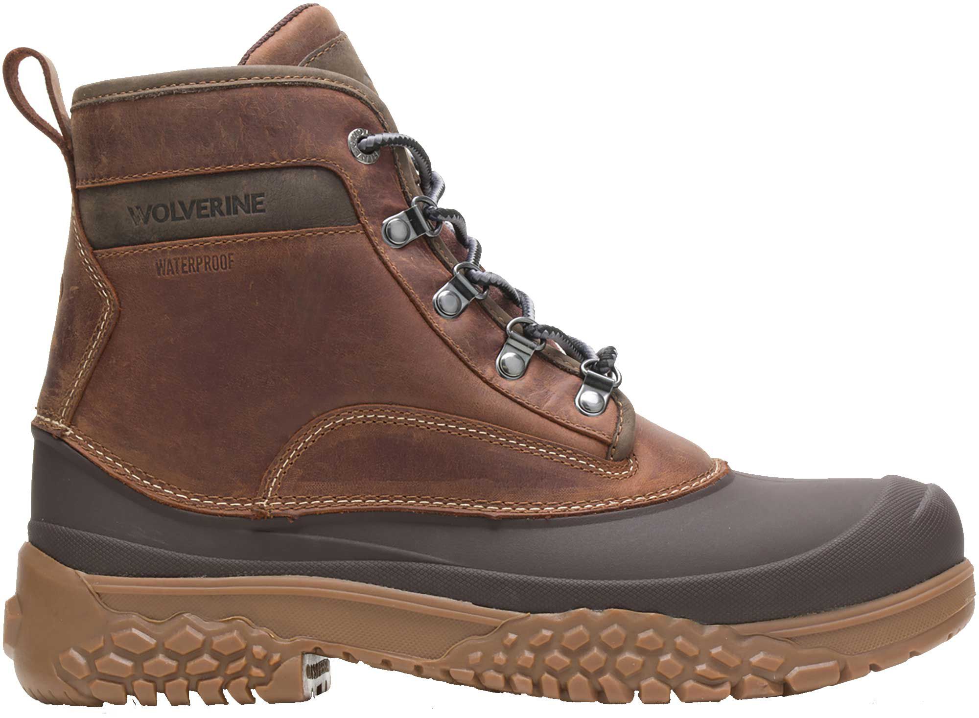 wolverine men's yak waterproof hunting boots