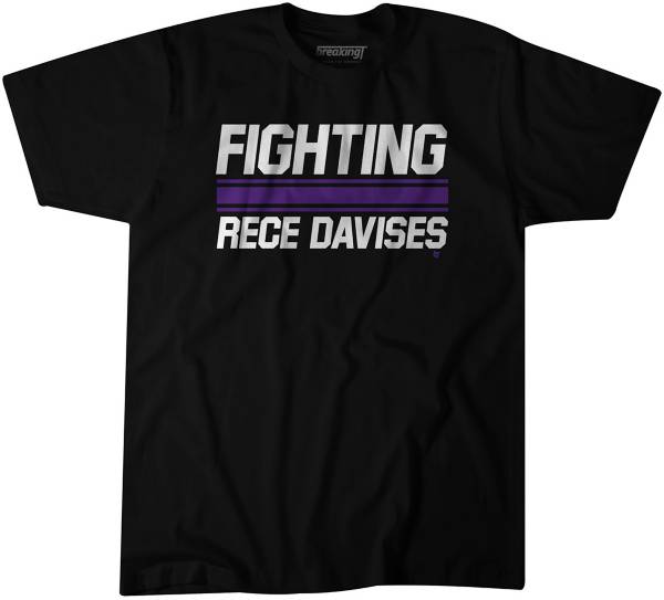 BreakingT Men's Fighting Rece Davises Black T-Shirt