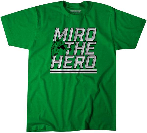 BreakingT Men's “Miro the Hero” Green T-Shirt product image