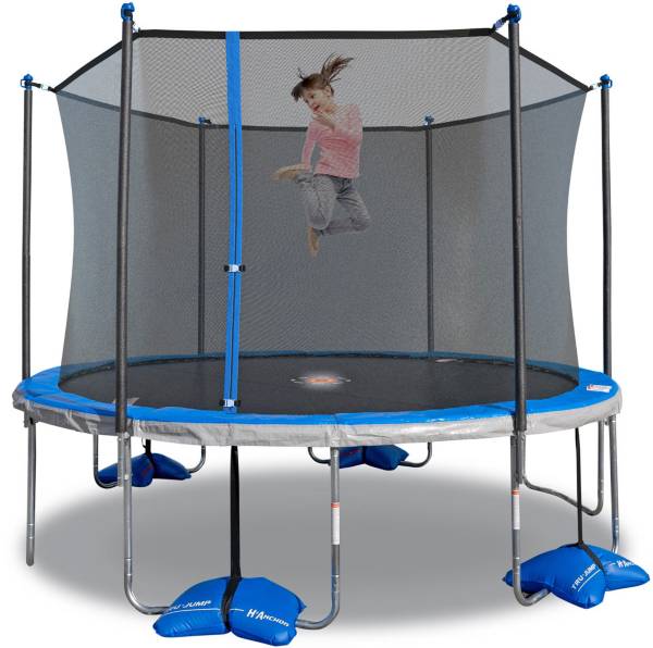 TruJump 12 Foot Trampoline Enclosure and Spin Light product image