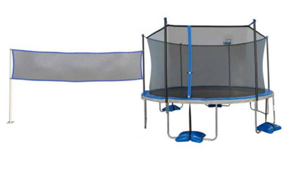Tru-Jump 14' Trampoline with 3-in-1 Game