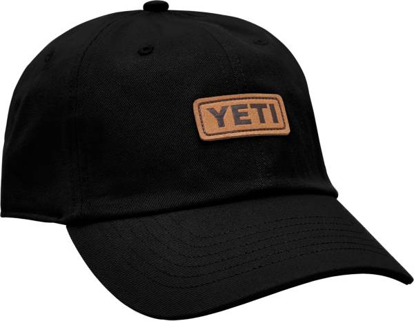 Yeti Adult Leather Badge Logo Hat