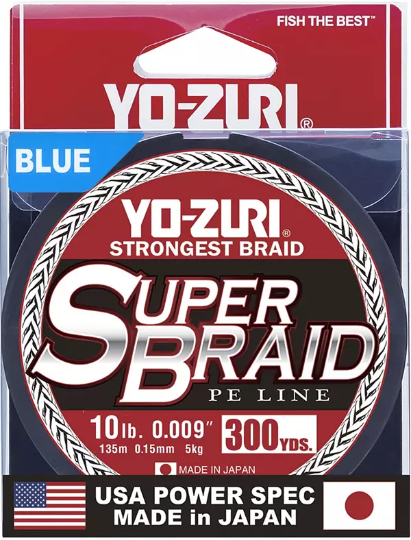 Yo-Zuri Super Braid 40lb / Blue / 300 Yards