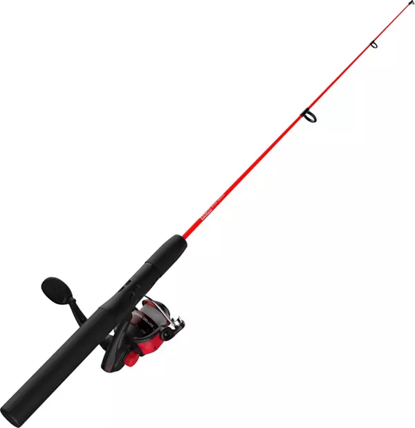 Zebco Ready Tackle Spincast Reel and Fishing Rod Combo, Durable Fiberglass  Rod with EVA Handle, Quickset Anti-Reverse Reel, Pre-Spooled with 10 lb