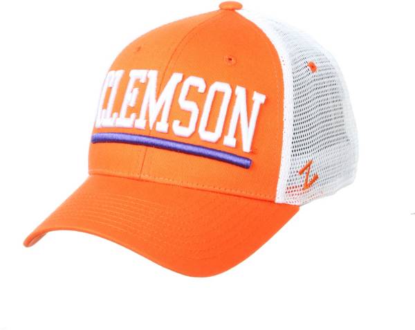 Zephyr Men's Clemson Tigers Orange Upfront Adjustable Hat