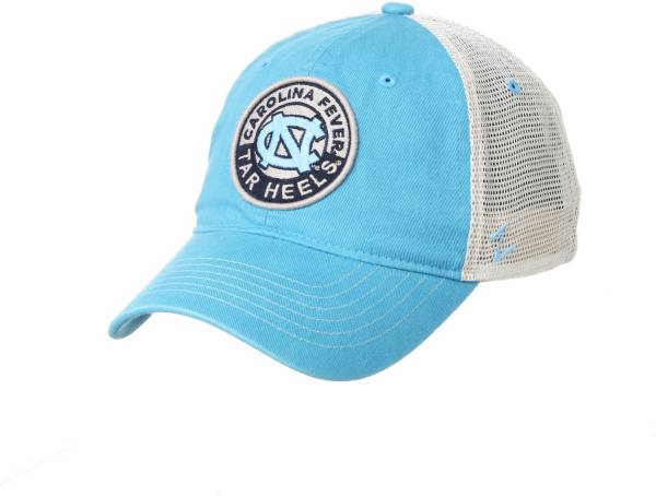 Zephyr Men's North Carolina Tar Heels Light Blue Lancaster Trucker Adjustable Hat