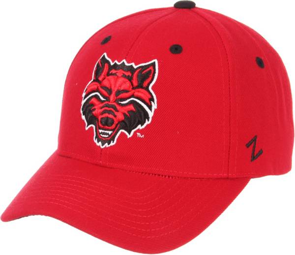 Zephyr Men's Arkansas State Red Wolves Scarlet Competitor Adjustable Hat