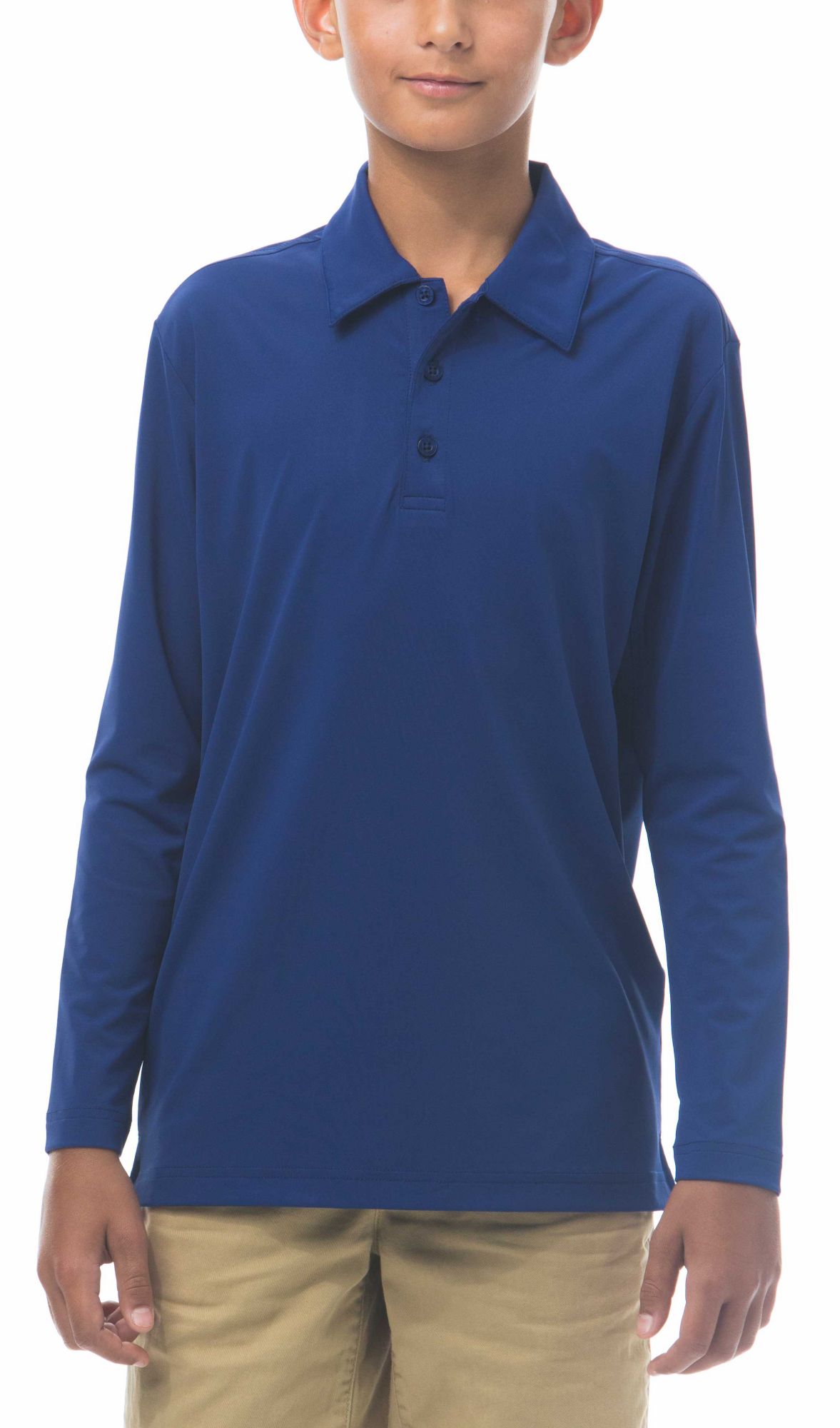 SanSoleil Boys' Long Sleeve Polo product image