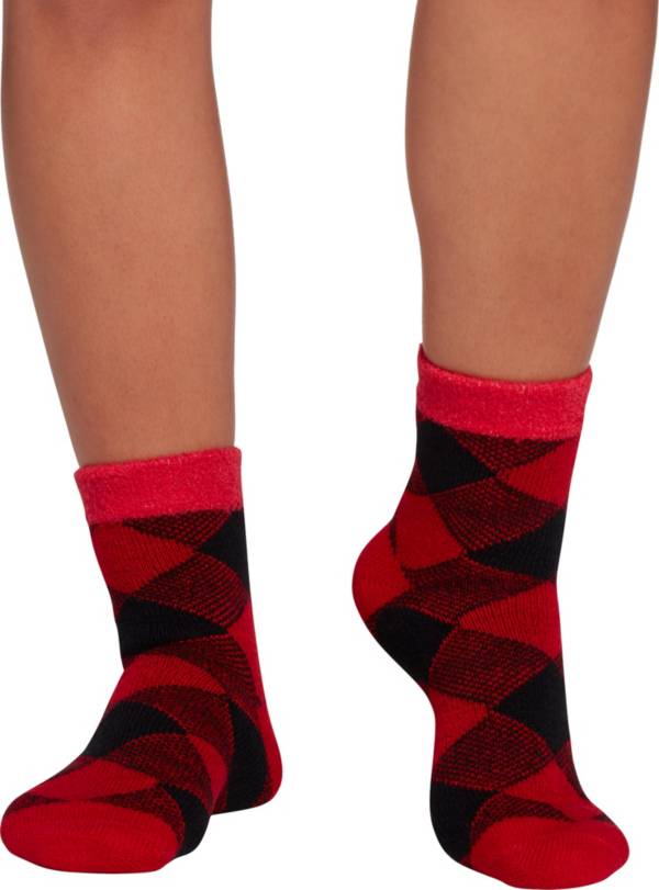 Northeast Outfitters Team Buffalo Check Cozy Cabin Crew Socks product image